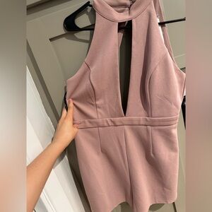 Pink Halter Romper
